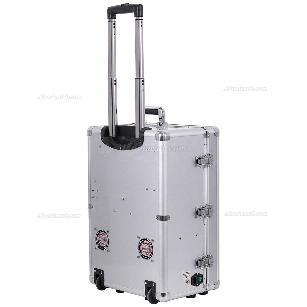 BEST® Portable Dental Unit BD406 W/ 3-Way Syringe+Suction+LED Curing Light+HP Tube